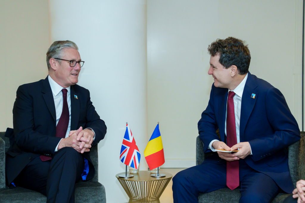 Nicușor Dan Starmer UK