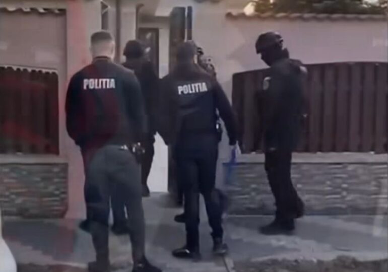 „Jupiter” lovește în rețelele infracționale: peste 200 de percheziții într-o singură zi (Video)