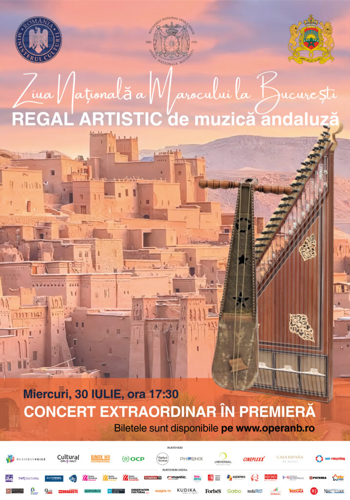 Ziua Națională a Marocului, celebrată printr-un concert extraordinar de muzică andaluză pe scena Operei Naționale București