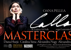„Callas masterclass”, cu Oana Pellea în rol principal, la Brașov, Constanța și Iași