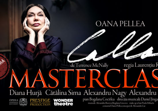 „Callas masterclass”, cu Oana Pellea în rol principal, la Brașov, Constanța și Iași