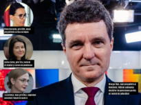 Nicușor Dan și judecătoarele Elena Costache, Corina Corbu și Lia Savonea, România