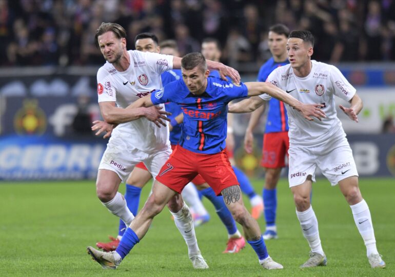 LIVE Supercupa României: FCSB - CFR Cluj