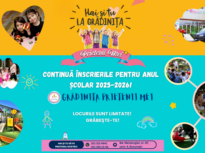 Ultimele locuri disponibile la Grădinița cu program prelungit Prietenii Mei pentru anul școlar 2025-2026