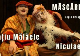 „Sunt un orb” și „Măscăriciul” - două seri de teatru cu Horațiu Mălăele pe scena Teatrului Național București