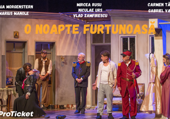 O noapte furtunoasă și Antiportret de familie, la final de august pe scena TNB