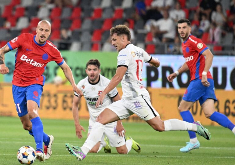 Superliga: FCSB obține o remiză dramatică acasă cu Hermannstadt