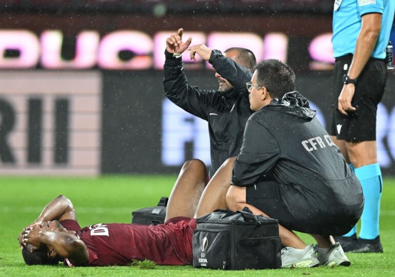 Mohammed Kamara a aflat verdictul medicilor după accidentarea din CFR Cluj - Paksi
