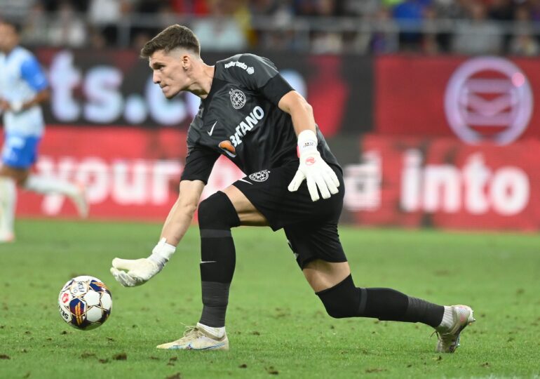 FCSB a luat decizia în cazul lui Ștefan Târnovanu după eliminarea din meciul cu Farul