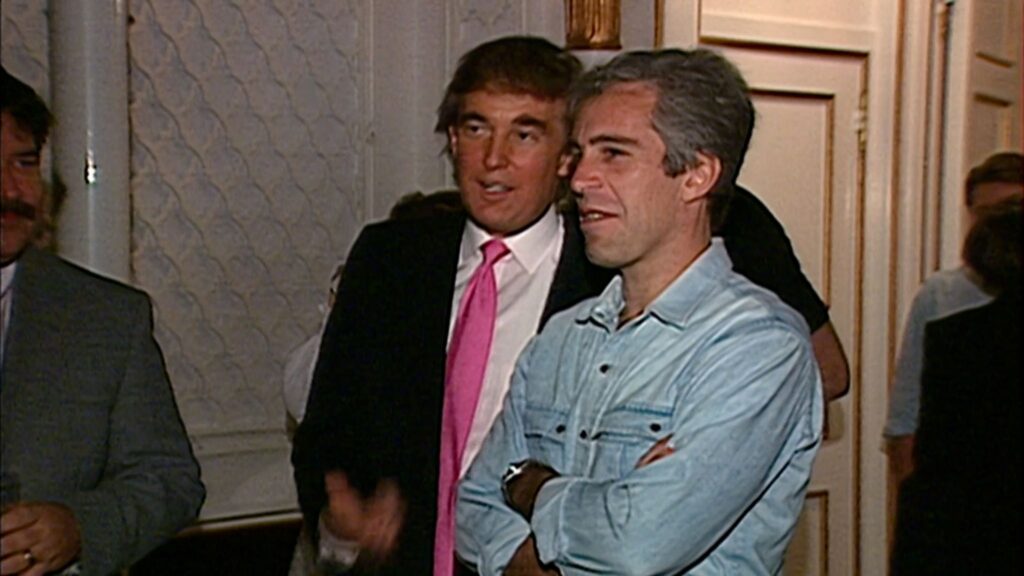 Trump Epstein Petrecere