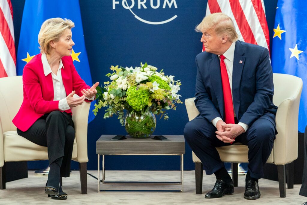 Donald Trump au World Economic Forum à Davos en S