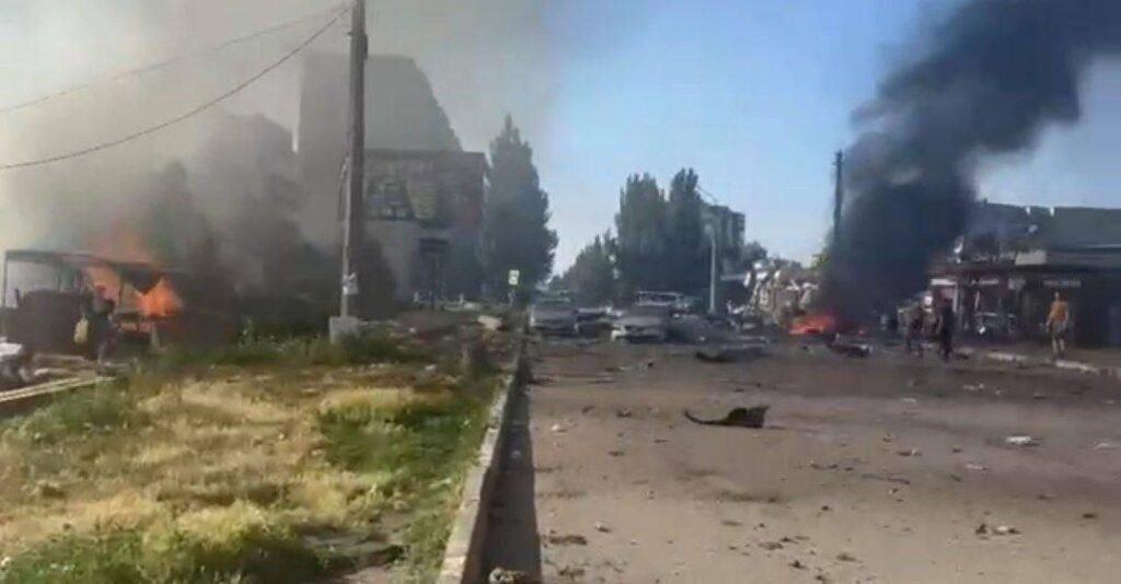 Ziua 1240 Bombă de 500 de kg aruncată peste un mall din Donețk. Ucraina are o femeie premier. Rusia vede Moldova în rolul Ucrainei (Foto & Video)