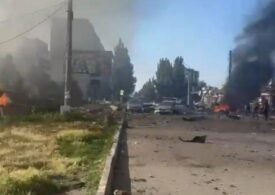 <span style="color:#990000;">Ziua 1240</span> Bombă de 500 de kg aruncată peste un mall din Donețk. Ucraina are o femeie premier. Rusia vede Moldova în rolul Ucrainei (Foto & Video)