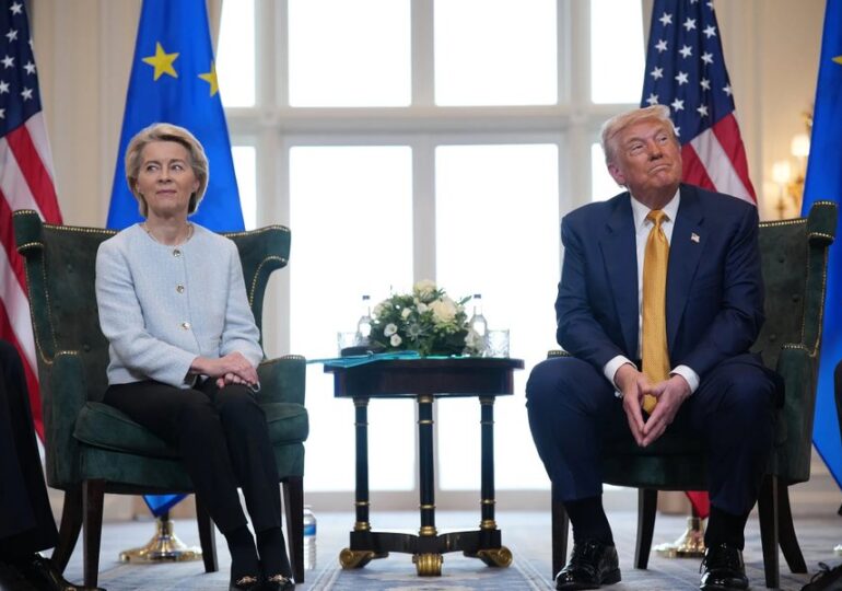 Trump și Ursula von der Leyen au ajuns la un acord pe tarifele SUA-UE