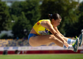 Atleta Ana Maria Dogan, medaliată cu bronz la săritura în lungime, la FOTE 2025