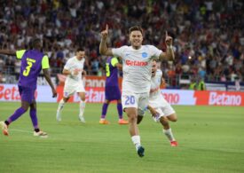 FCSB câștigă Supercupa României: Radunovic a adus victoria în prelungiri, Politic a marcat la debut, Alibec s-a accidentat