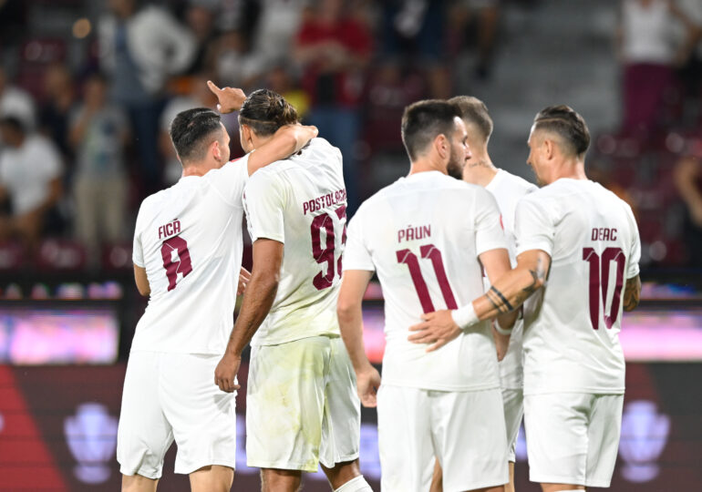 CFR Cluj învinge Paksi și merge mai departe în Europa League: Emerllahu și Kamara s-au accidentat