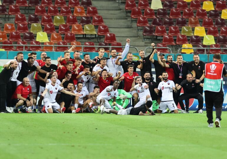 Antrenorul Shkendijei, replică fermă pentru conducerea FCSB după eliminarea campioanei României din Liga Campionilor