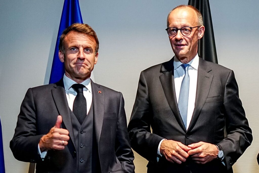 Reuniune Merz-Macron: Vor relansarea motorului Europei, dar rămân blocați în dezacorduri