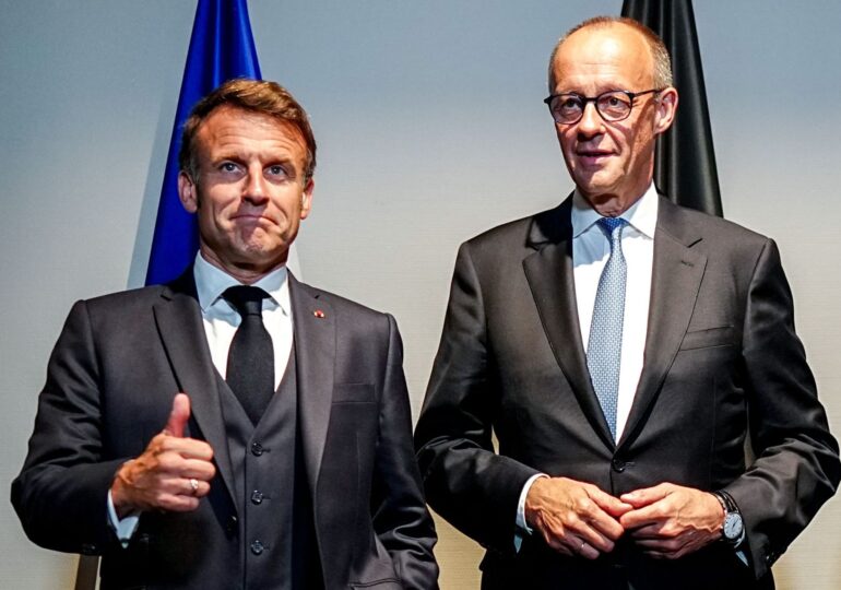 Reuniune Merz-Macron: Vor relansarea motorului Europei, dar rămân blocați în dezacorduri