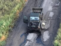 Doi luptători români au fost răniți în Ucraina de o dronă-mină rusească