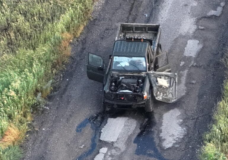 Doi luptători români au fost răniți în Ucraina de o dronă-mină rusească