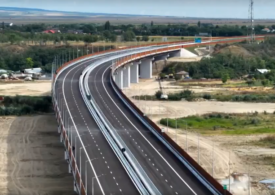 Încă un pas înainte pe Autostrada Moldovei: S-a deschis circulația pe podul peste râul Buzău (Video)
