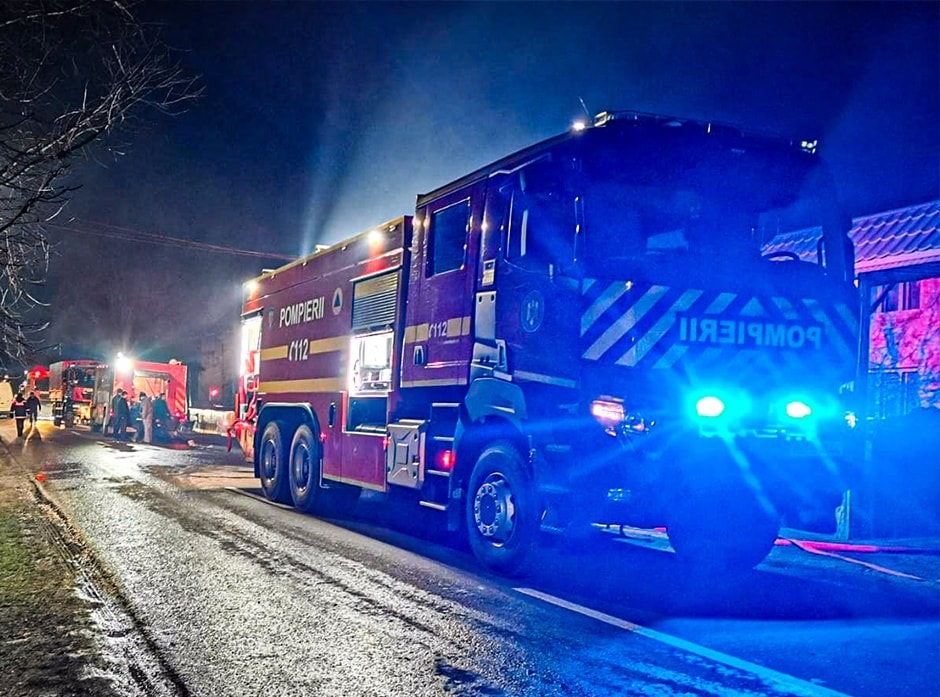 Incendiu la un depozit de muniție din Mija. Ce a ars și cât e paguba