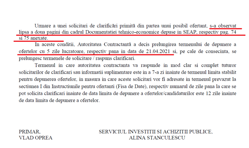 prelungire perioadă evaluare