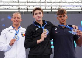 Robert Badea, medaliat cu argint în proba de 200 m mixt, la Campionatele Europene de înot pentru juniori