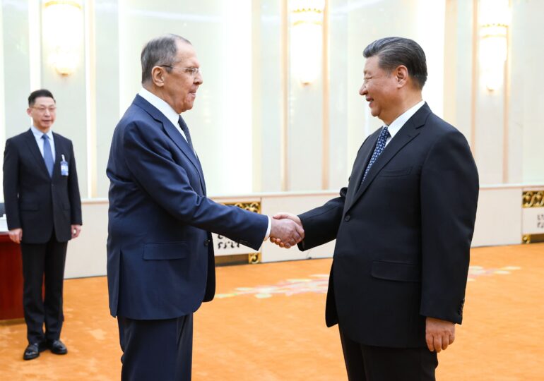 Lavrov s-a întâlnit cu Xi Jinping la Beijing. Pregătiri pentru o nouă vizită a lui Putin în China