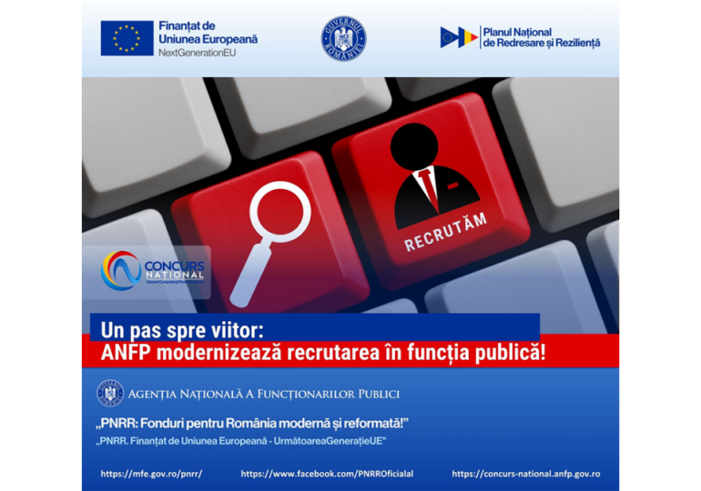 Știai de Concursul Național ANFP pentru ocuparea funcțiilor publice? Află când se fac înscrieri!