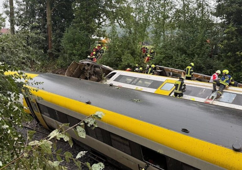 Tragedie feroviară în Germania: Trei morți și zeci de răniți în urma deraierii unui tren