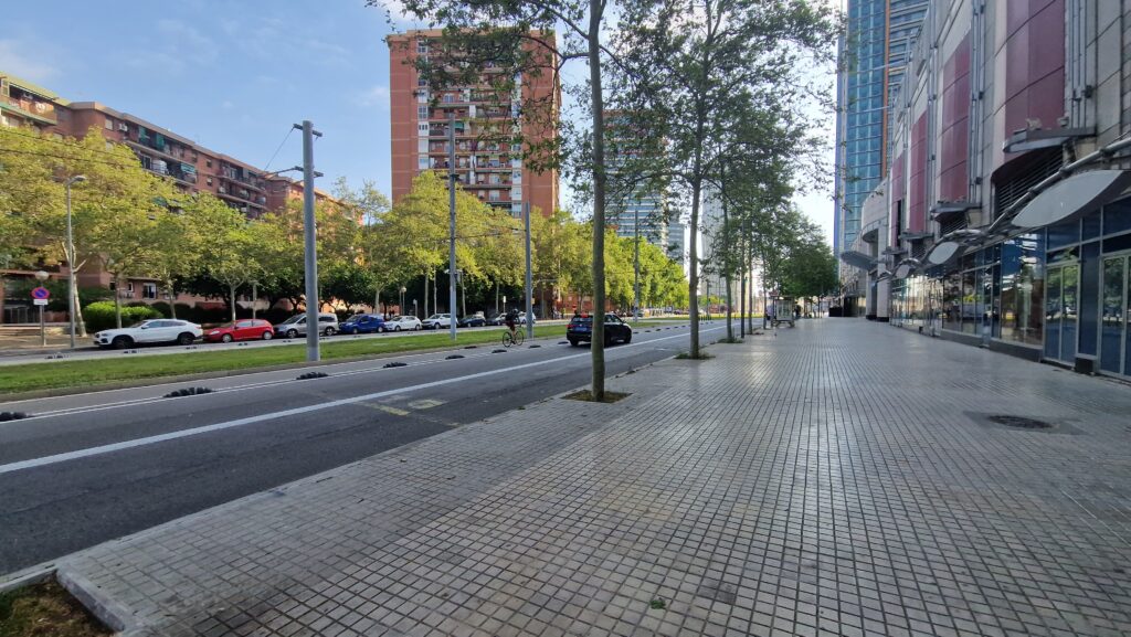 trotuare avigunda Diagonal
