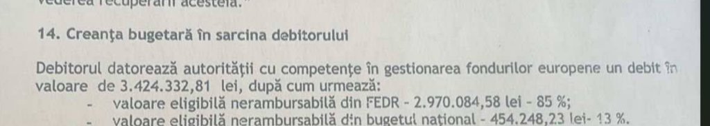 valoare creanță