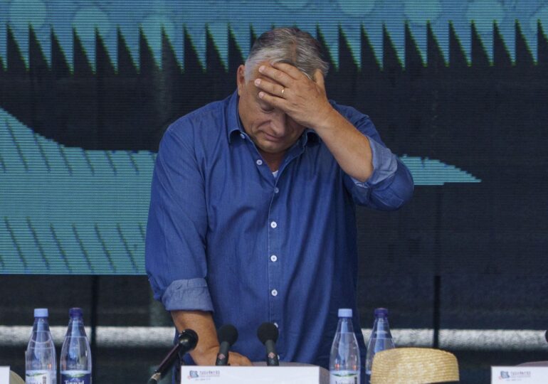 Orban, discurs alarmist la Băile Tușnad: Nu va fi război în Europa. Deja este. Laude la adresa lui Bolojan