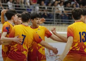 Victorie spectaculoasă a României împotriva Greciei la Campionatul European U-16 de volei