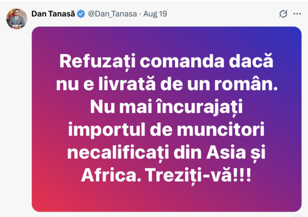 DanTanasa: Mesaj