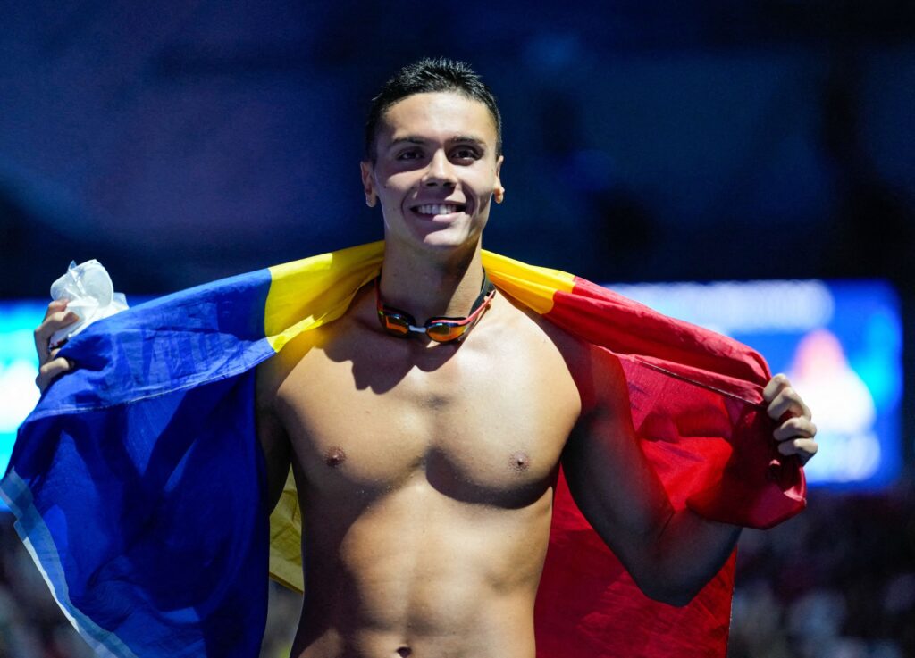 David Popovici, de neoprit: Medalie de aur și în proba de 200 m liber, la Campionatul Național