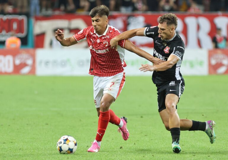 Dinamo învinge Sibiul entuziasmant și e pe podium în Liga 1