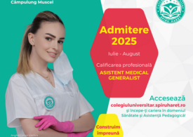 Colegiul Universitar Spiru Haret organizează admitere pentru anul școlar 2025-2026 până la finalul lunii august
