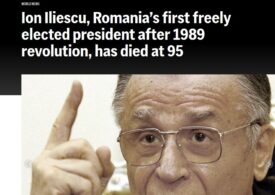 Presa străină reflectă moștenirea contrastantă lăsată de Ion Iliescu - de la intrarea în NATO la crime împotriva umanității