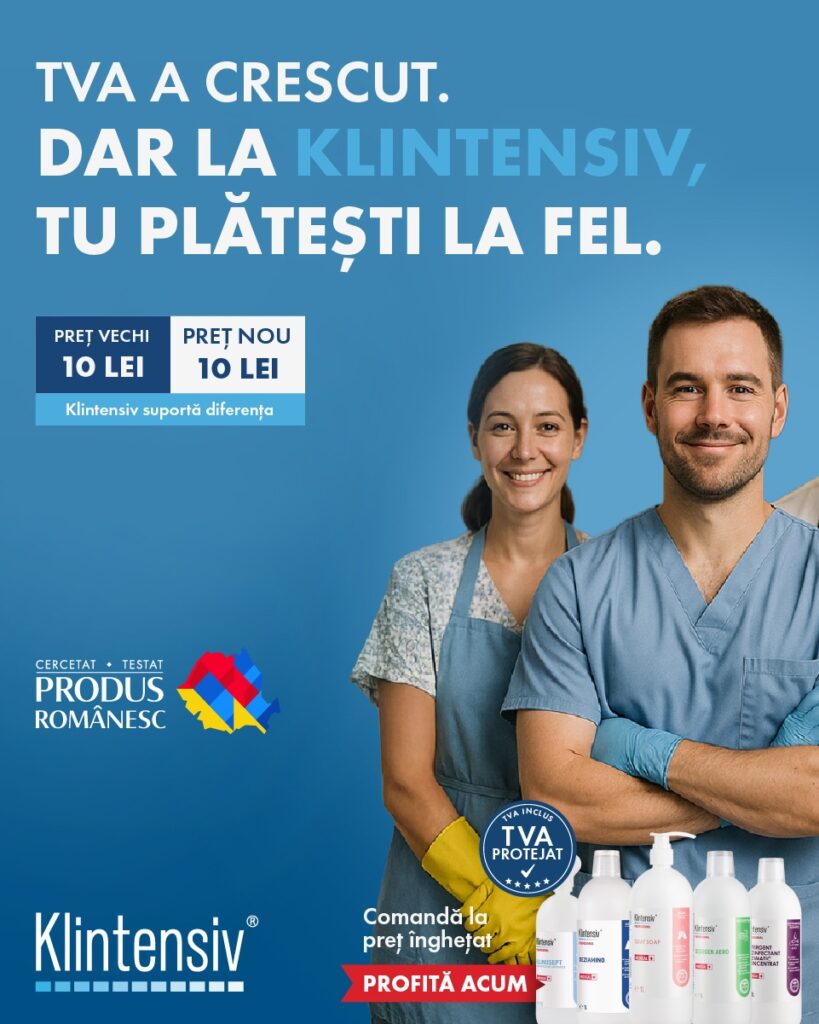 Klintensiv îngheață prețurile: TVA-ul a crescut, dar clienții nu plătesc mai mult