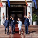 Macron, Tusk și Merz, la Chișinău: Dacă Moldova nu este în siguranță, nici Europa nu este