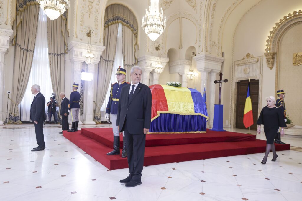 Nastase Dancila la sicriu