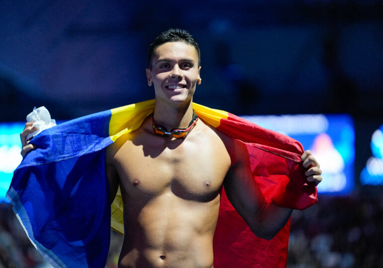 Declarație surprinzătoare a Cameliei Potec, la revenirea în țară. Va continua David Popovici sportul de performanță?