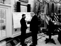 Volodimir Zelenski, Donald Trump