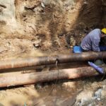 Lucrările de reparații la avaria de pe Splaiul Unirii s-au încheiat. Când revine apa caldă în Capitală