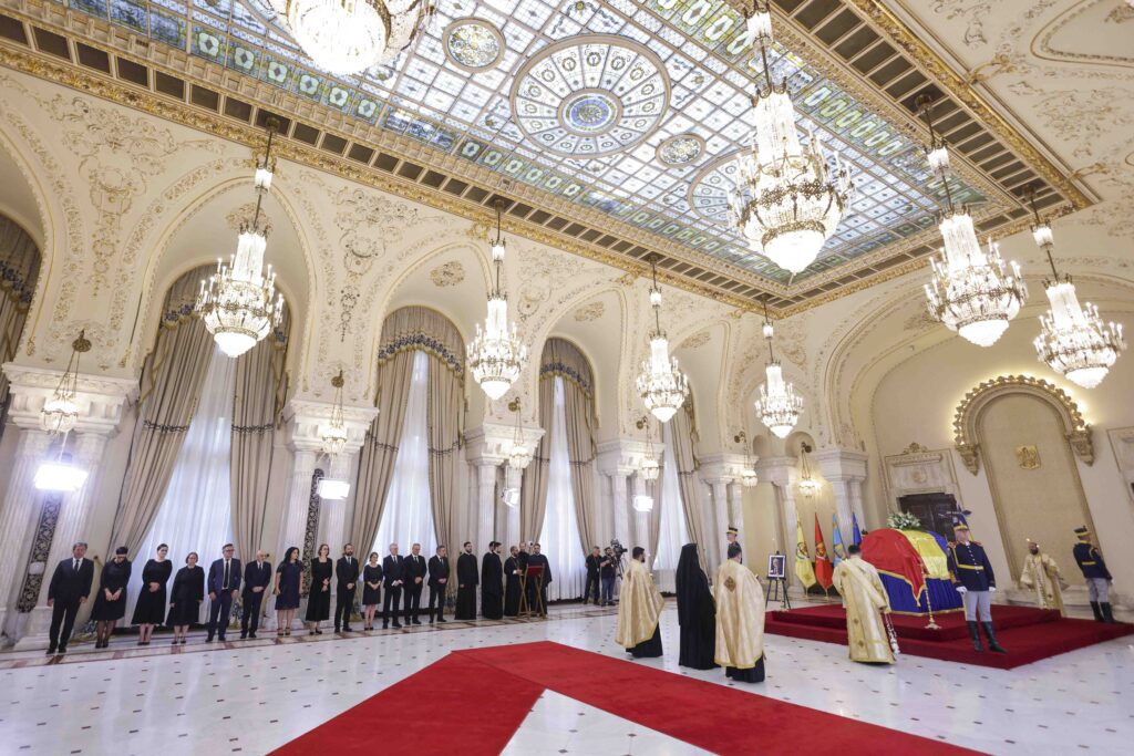 ceremonie religioasa Iliescu Cotroceni