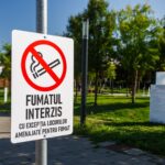 Fumatul e interzis de azi în stațiile de autobuz și în parcurile din Cluj-Napoca. Amenzi de până la 500 de lei